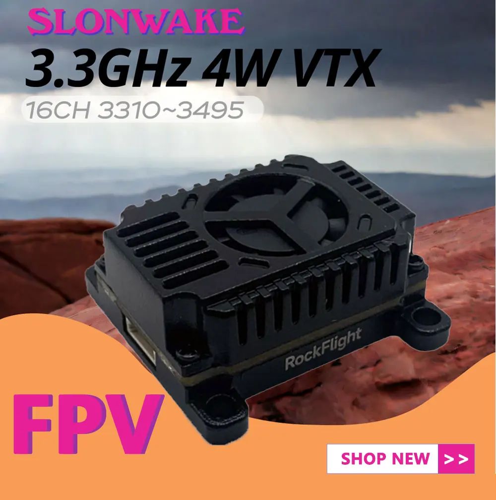 SLONWAKE FPV 3.3G 16CH 4000mW  - Fpv Drone Antenna reseña y precio