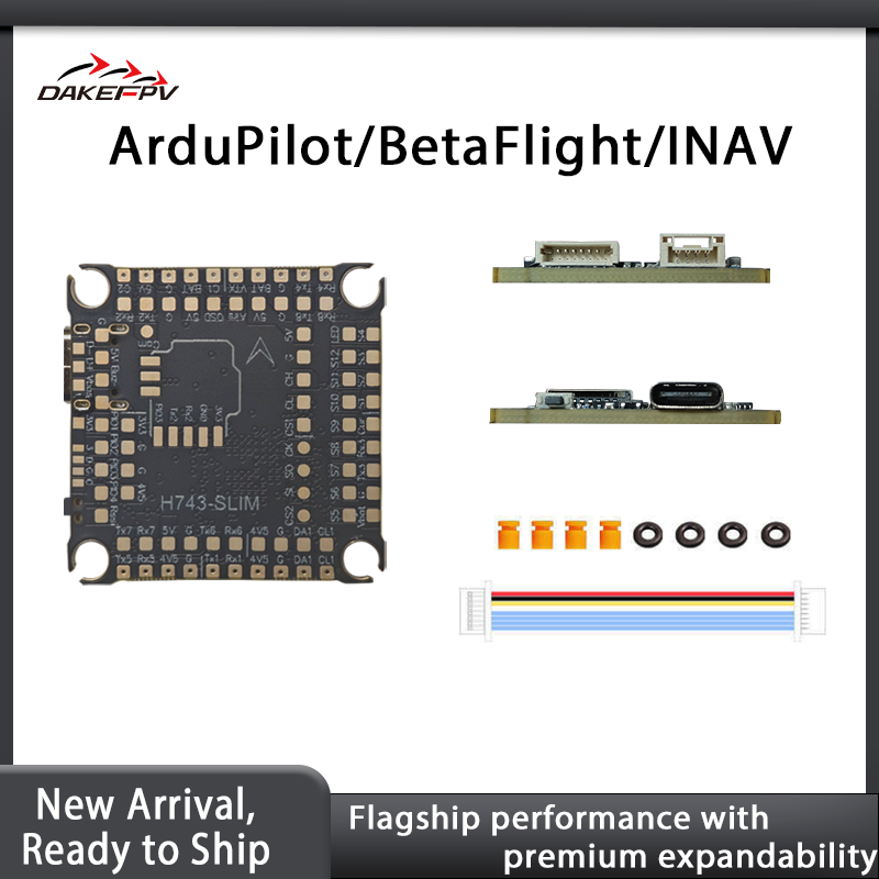 H743 SLIM Flight Controller —  - Fpv Drone Flight Controller reseña y precio