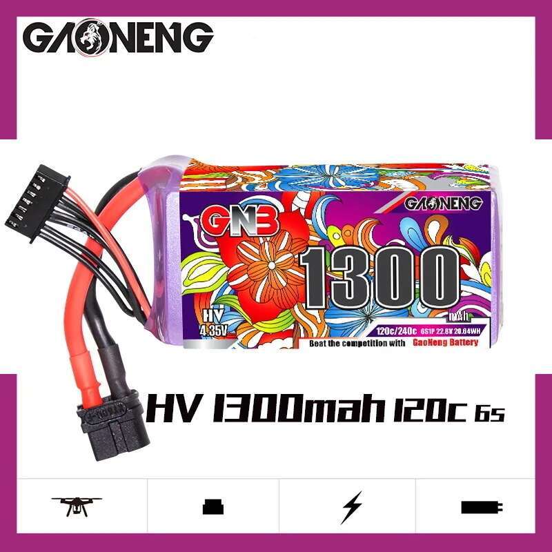2Pcs GNB 6S Lipo Battery 22.8V - Fpv Drone Battery reseña y precio