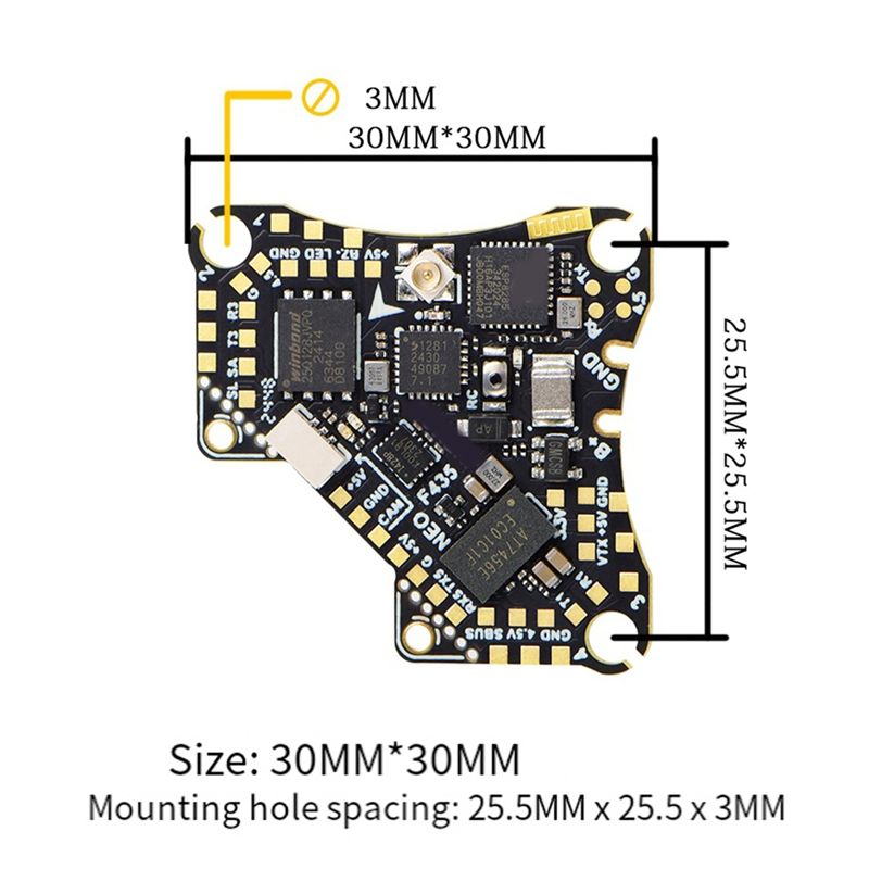 FBIL-F435 NEO 1S AIO Flight Co - Fpv Drone Flight Controller reseña y precio