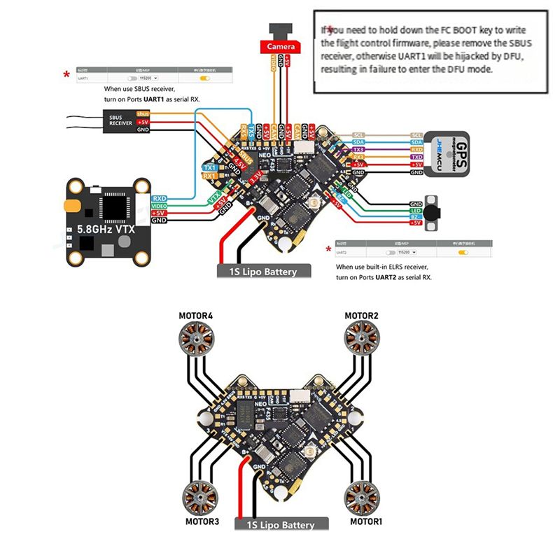 FBIL-F435 NEO 1S AIO Flight Co - Fpv Drone Flight Controller reseña y precio