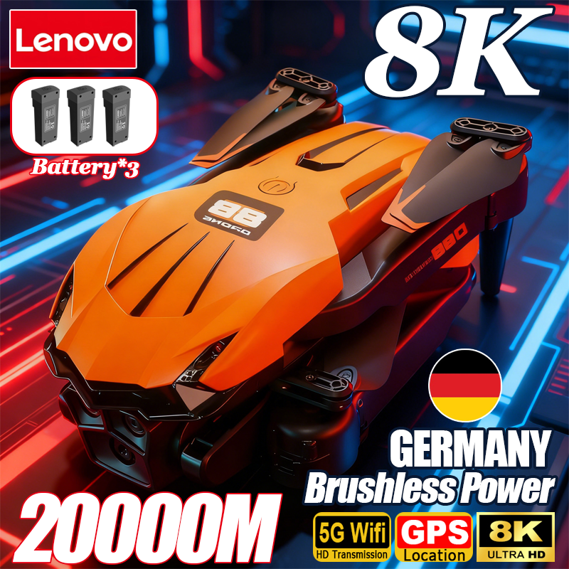 Lenovo D88 Drone 8K Aerial HD  - Fpv Drone Charger reseña y precio
