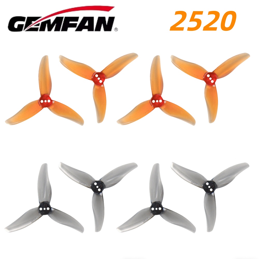 4Pairs Gemfan Hurricane 2520 2 - Fpv Drone Propeller reseña y precio