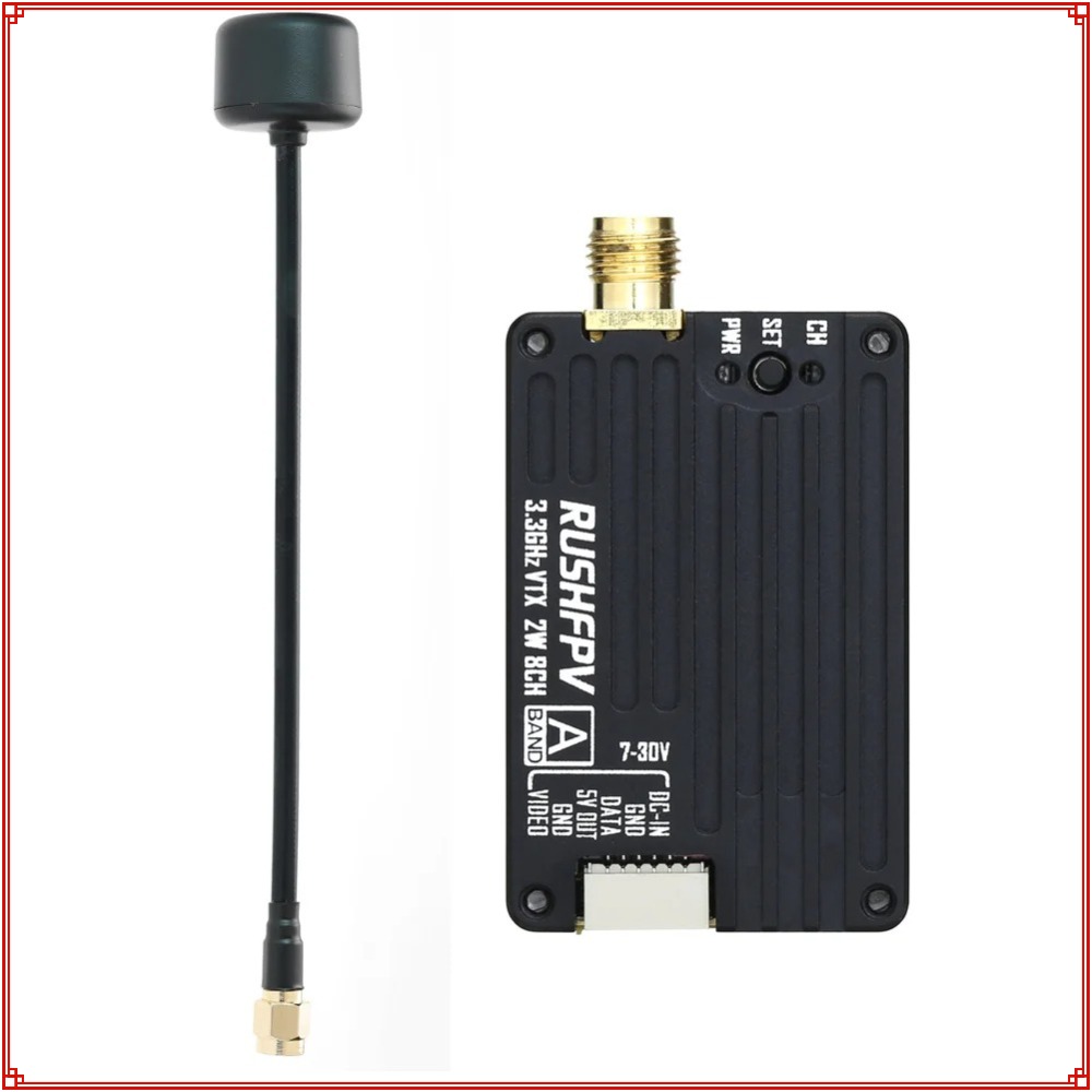 2026 New RUSHFPV 3.3G 2W VTX T - Fpv Drone Antenna reseña y precio