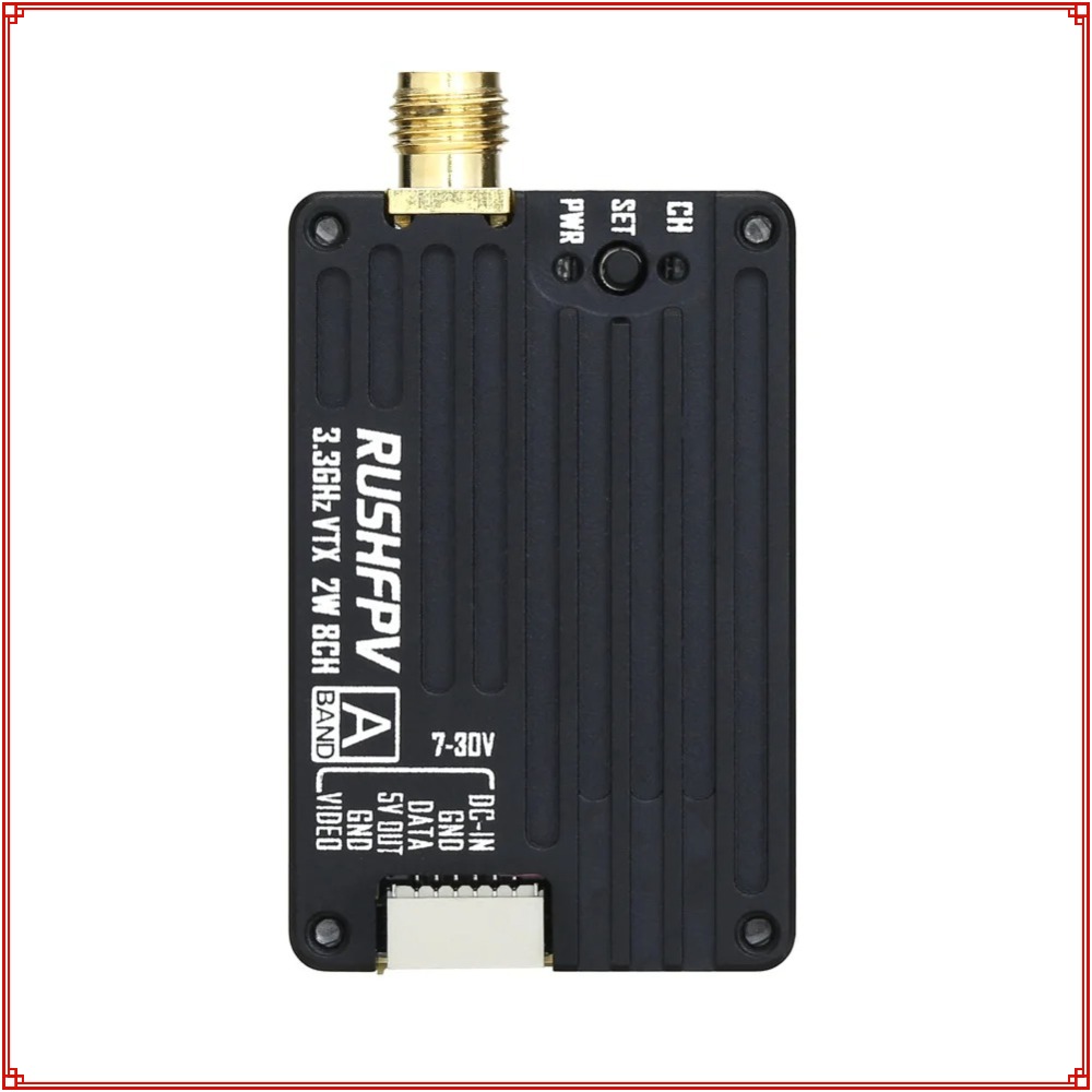 2026 New RUSHFPV 3.3G 2W VTX T - Fpv Drone Antenna reseña y precio