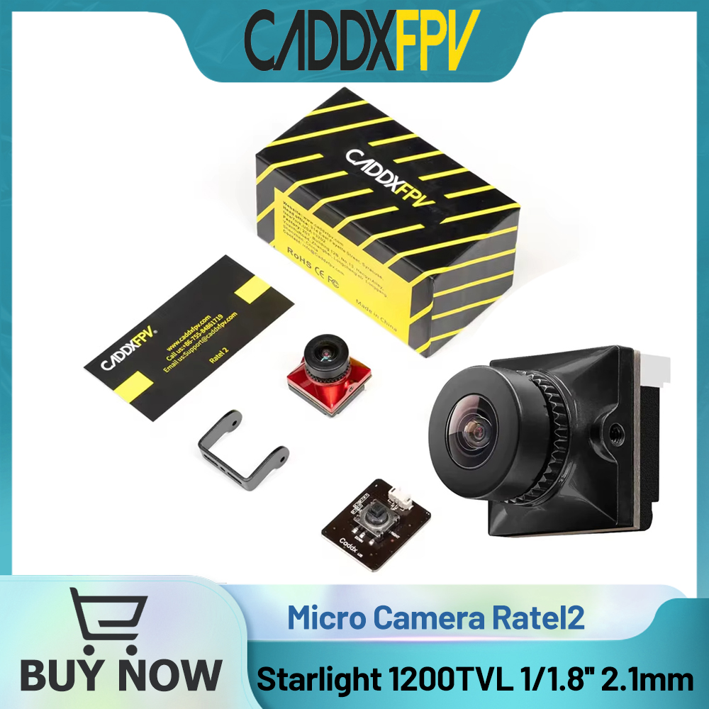 CADDX Micro FPV Camera Ratel 2 - Fpv Drone Camera reseña y precio