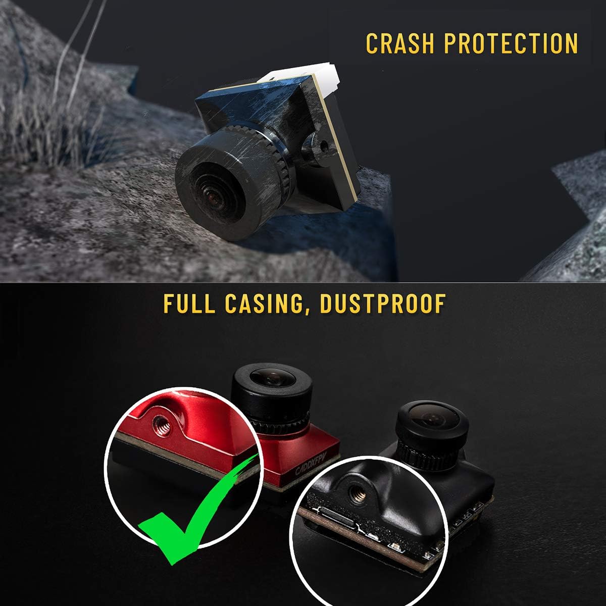 CADDX Micro FPV Camera Ratel 2 - Fpv Drone Camera reseña y precio
