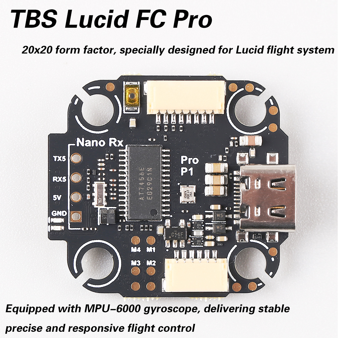 TBS Lucid FC pro Stack Compact - Fpv Drone Frame reseña y precio
