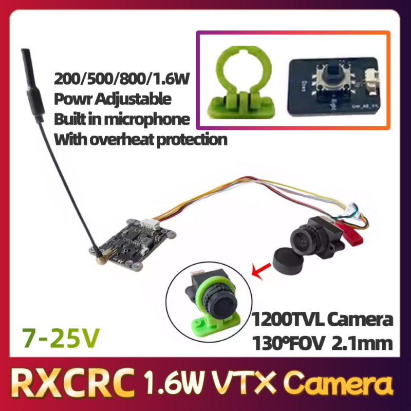 RXCRC 5.8G Module 48CH 1.6W VT - Fpv Drone Transmitter reseña y precio