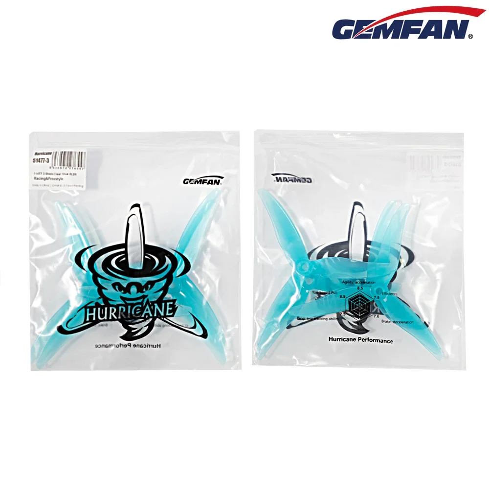 10Pairs (10CW + 10CCW) Gemfan  - Fpv Drone Propeller reseña y precio