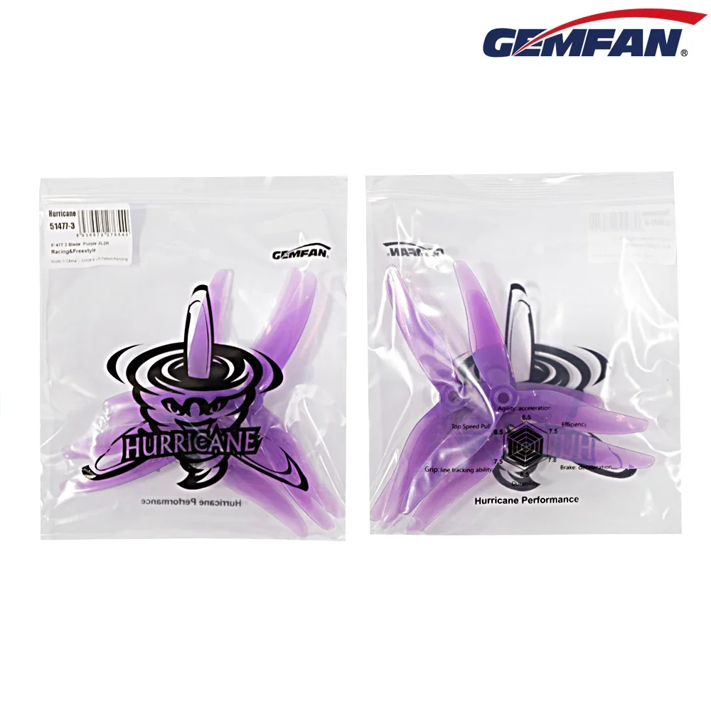 10Pairs (10CW + 10CCW) Gemfan  - Fpv Drone Propeller reseña y precio
