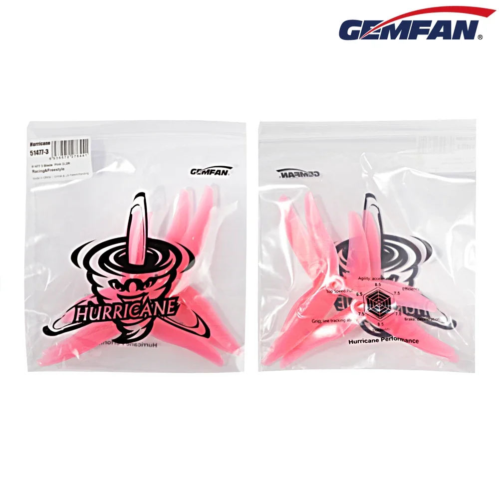 10Pairs (10CW + 10CCW) Gemfan  - Fpv Drone Propeller reseña y precio