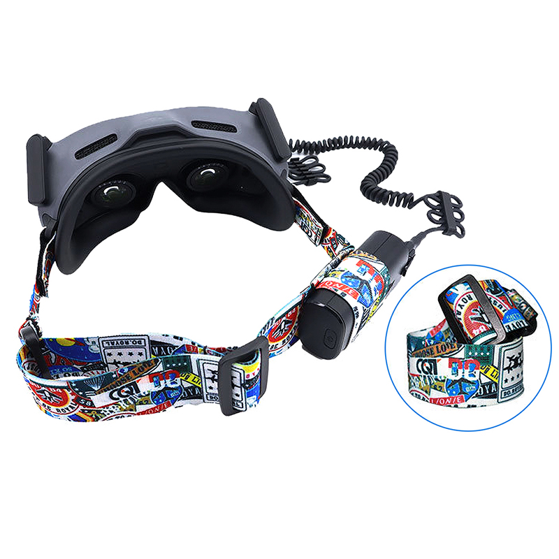 Cartoon Head Band for DJI FPV  - Fpv Drone Goggles reseña y precio