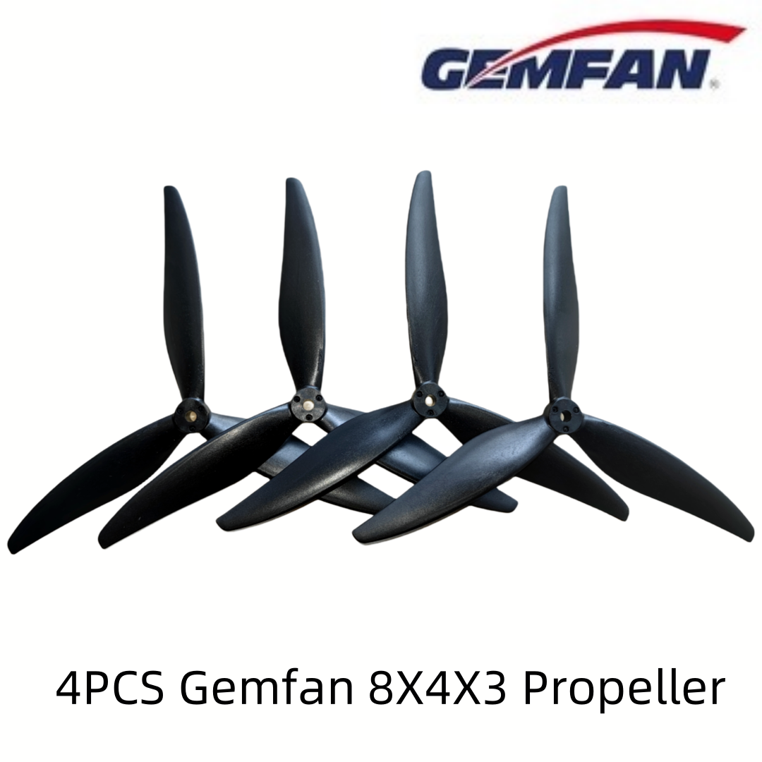4PCS Gemfan 8040 8X4X3 3-Blade - Fpv Drone Propeller reseña y precio