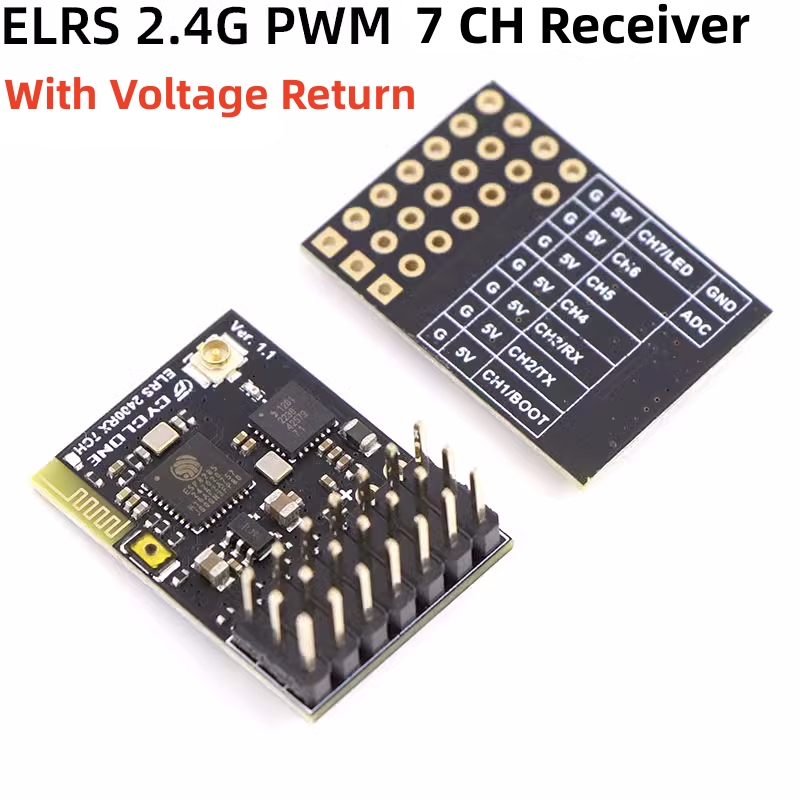 ELRS 2.4G PWM 7CH 6CH CRSF Rec - Fpv Drone Quadcopter reseña y precio