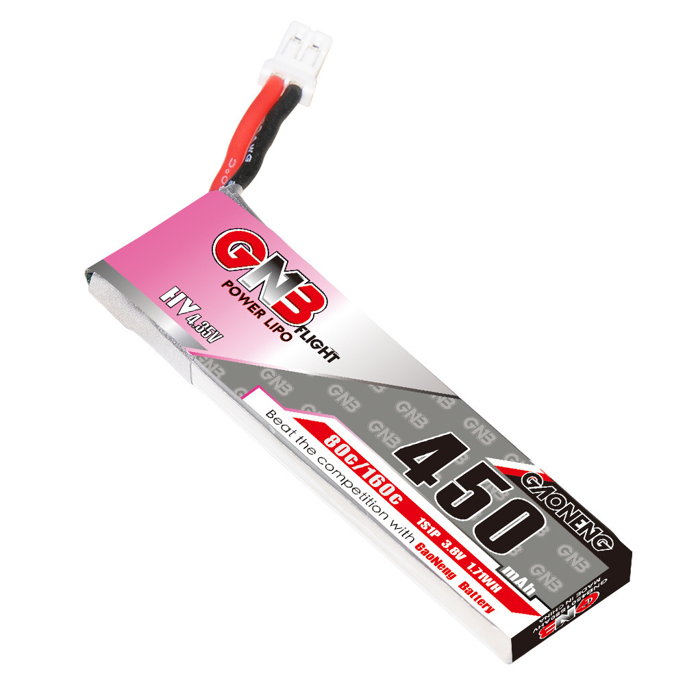 GNB HV 1S 3.8V 450mAh 80C/160C - Fpv Drone Battery reseña y precio