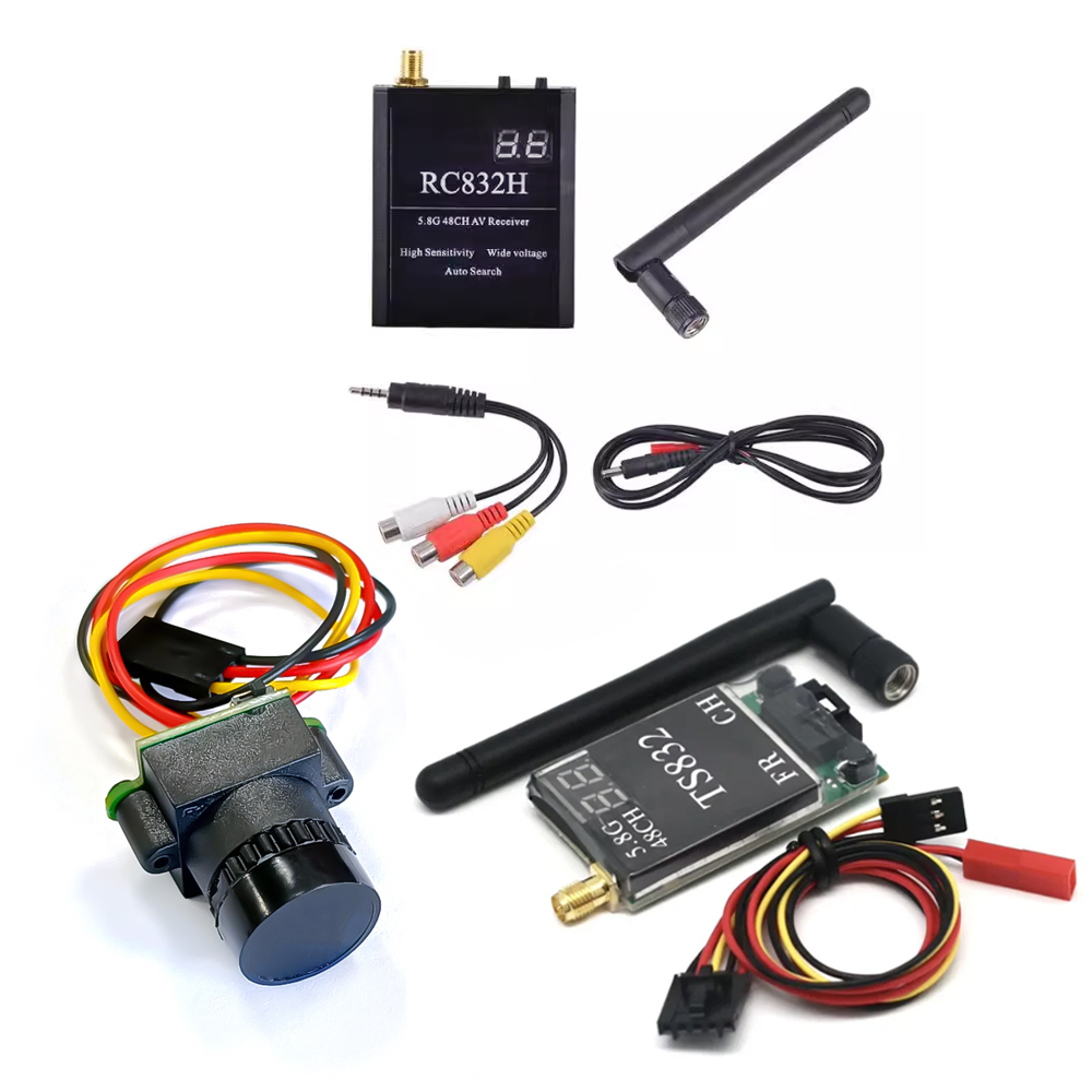 TS832 Receiver +RC832 +1000TVL - Fpv Drone Antenna reseña y precio