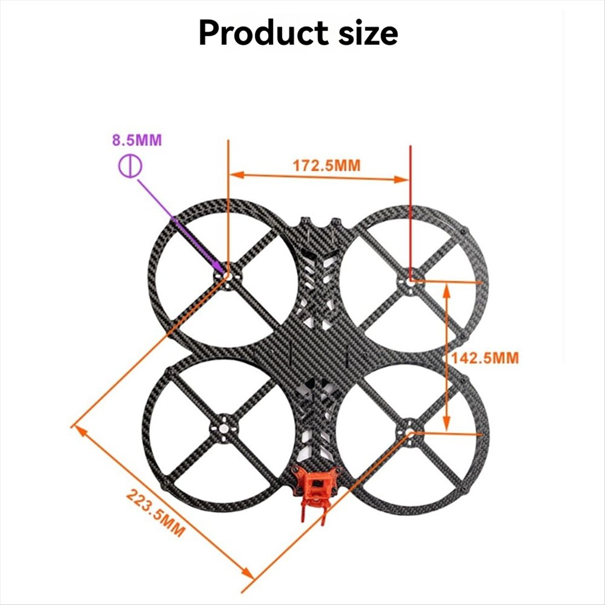 WOW! 5Inch FPV Drone Frame 223 - Fpv Drone Tool Kit reseña y precio