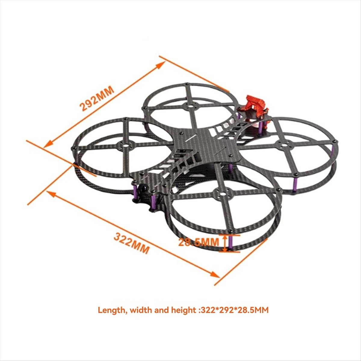 WOW! 5Inch FPV Drone Frame 223 - Fpv Drone Tool Kit reseña y precio
