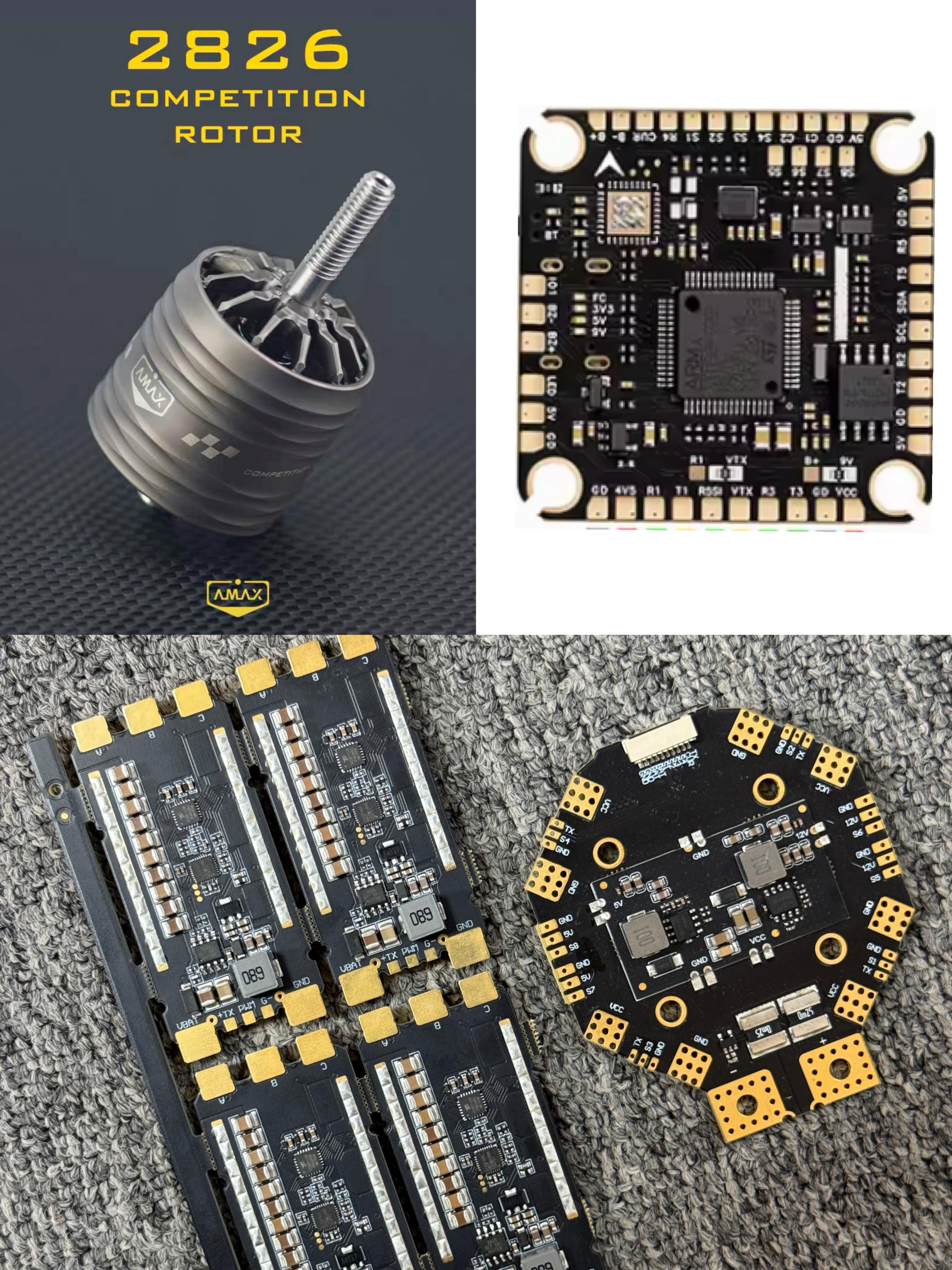 2826 800KV Brushless Motor 4PC - Fpv Drone Flight Controller reseña y precio