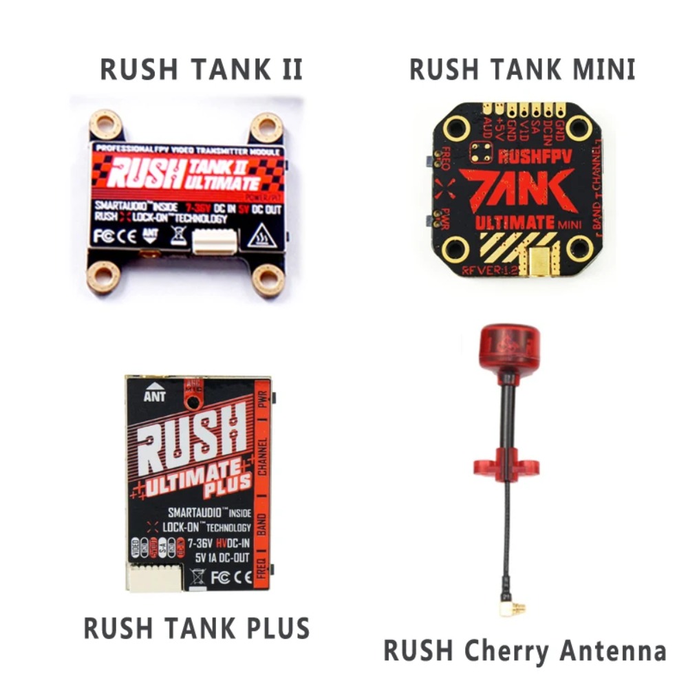 RUSH TANK Ultimate II/Mini/ PL - Fpv Drone Vtx reseña y precio