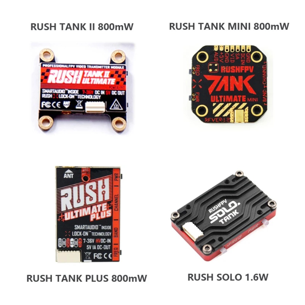RUSH TANK Ultimate II/Mini/ PL - Fpv Drone Vtx reseña y precio