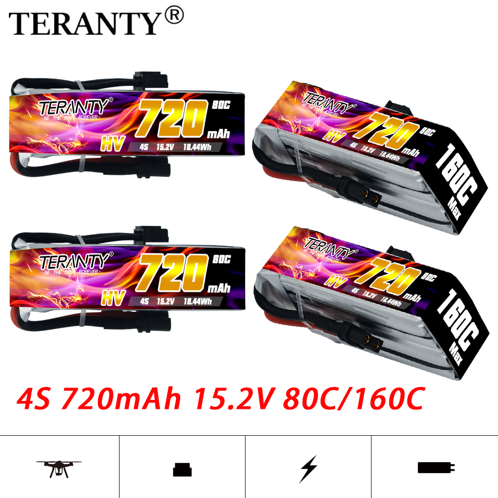 TERANTY 720mAh 4S 15.2V HV Lip - Fpv Drone Battery reseña y precio