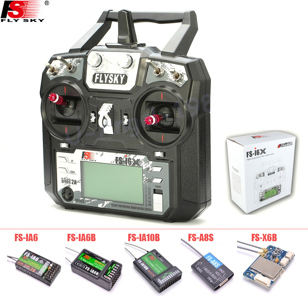 FLYSKY FS-i6X FS i6X 10CH 2.4G - Fpv Drone Battery reseña y precio