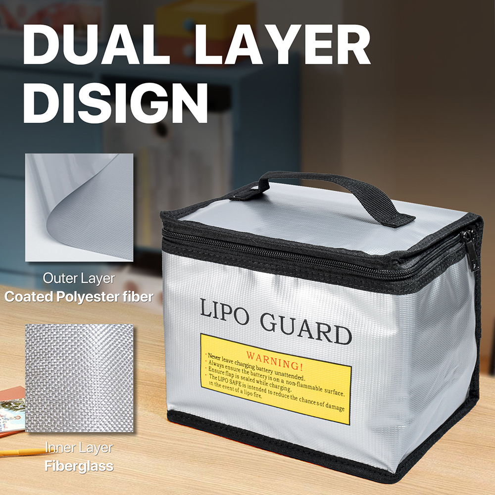 Lipo Guard Safety Bag Fireproo - Fpv Drone Bag reseña y precio