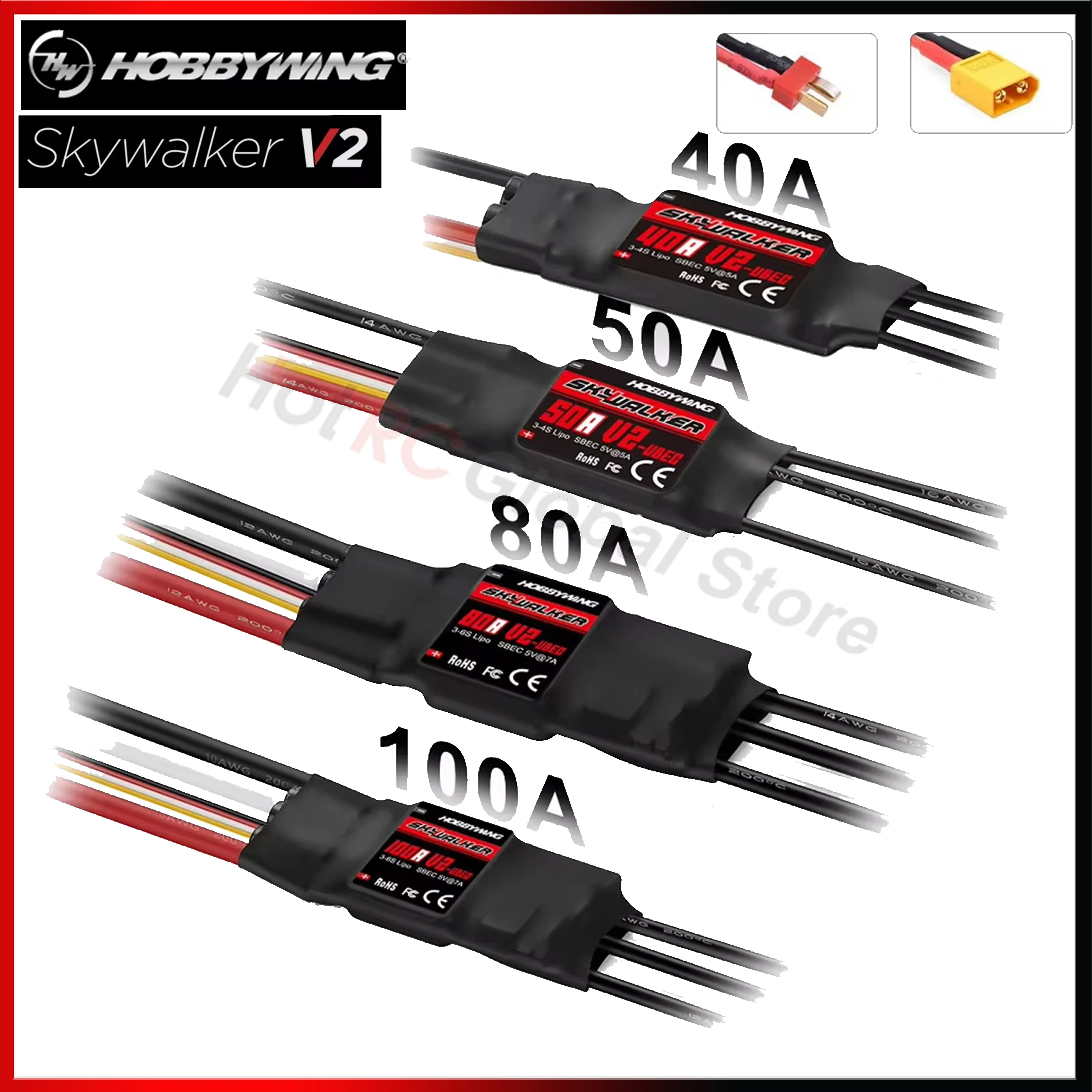 HOBBYWING Skywalker V2 Series  - Fpv Drone Esc reseña y precio