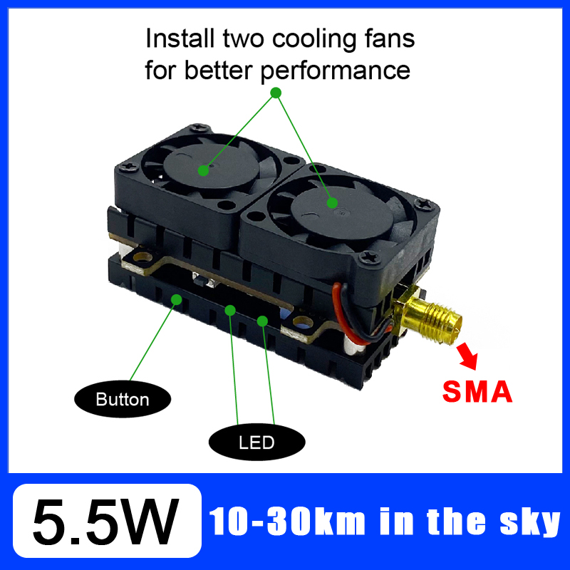 Long Range 5.8GHz 5.5W Video T - Fpv Drone Flight Controller reseña y precio