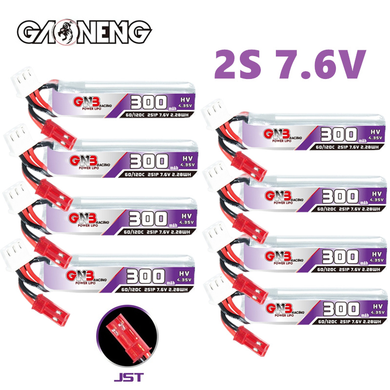 GAONENG GNB 2S 7.6V 300mAh 60C - Fpv Drone Battery reseña y precio